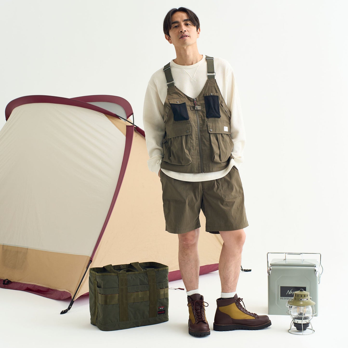 NANGA TAKIBI RIPSTOP FIELD VEST