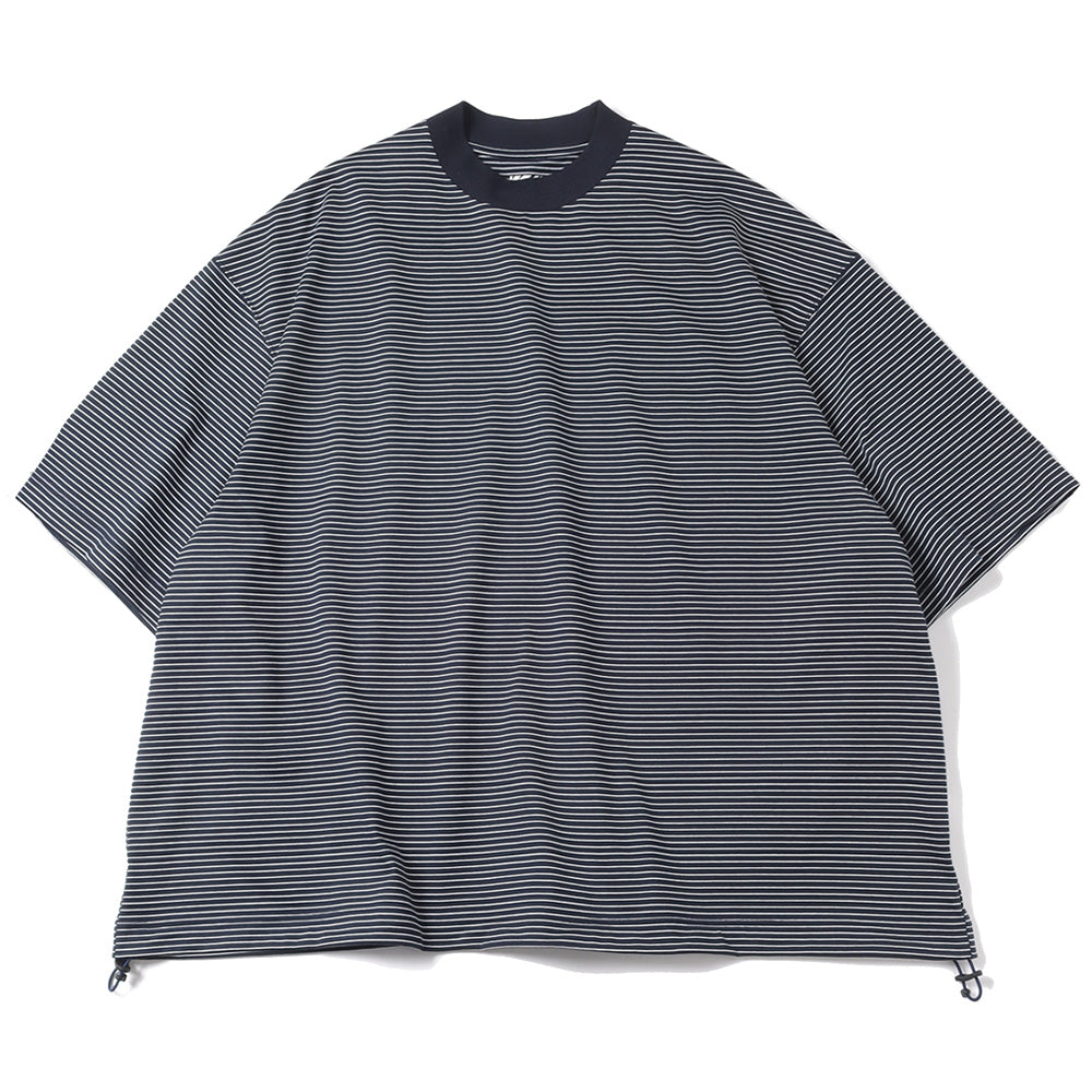 is-ness BALLOON BORDER SHORT SLEEVE T-SHIRT