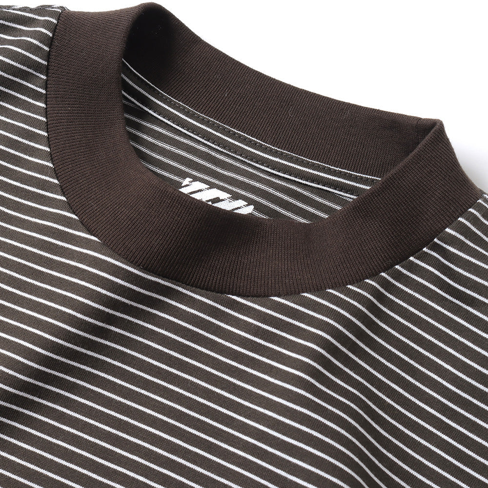 is-ness BALLOON LONG T SHIRT Border