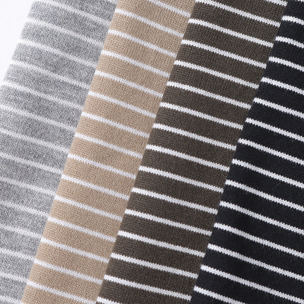 is-ness BALLOON LONG T SHIRT Border