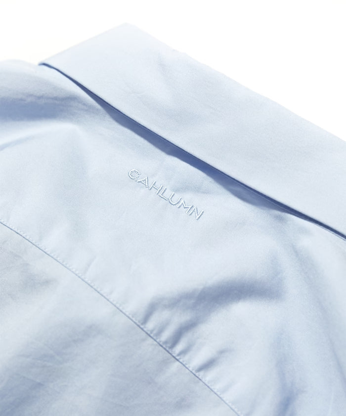 CAHLUMN Magazine Pocket Wide Spread Collar Shirt