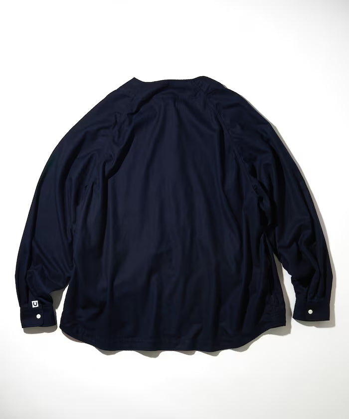 CAHLUMN Wool Flannel Baseball Shirt