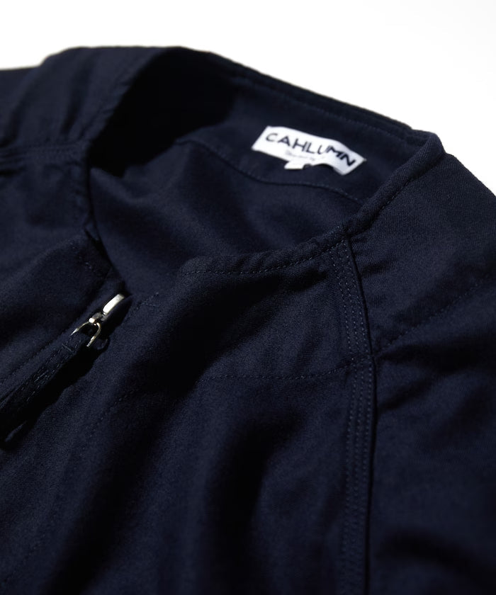 CAHLUMN Wool Flannel Baseball Shirt