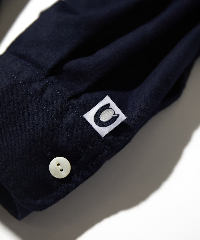 CAHLUMN Wool Flannel Baseball Shirt