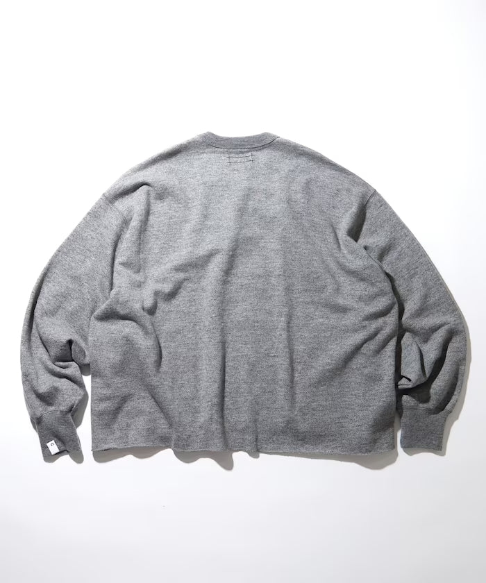 CAHLUMN Wool Cotton Loop Back Sweatshirt