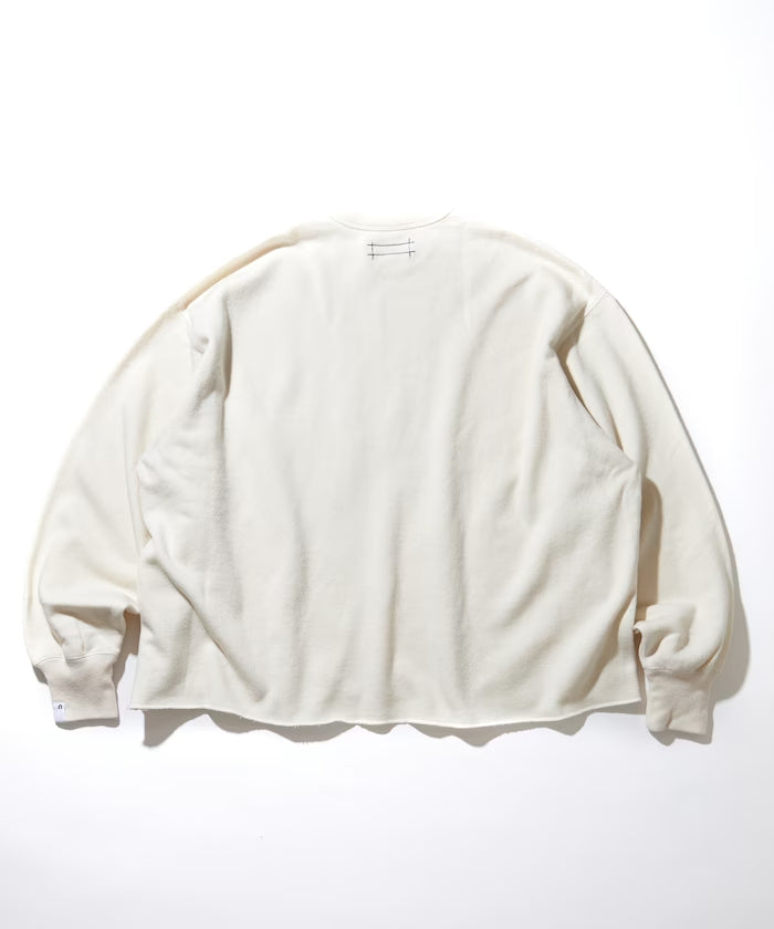 CAHLUMN Wool Cotton Loop Back Sweatshirt