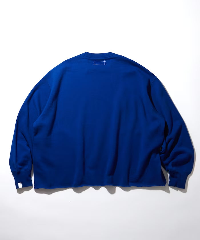 CAHLUMN Wool Cotton Loop Back Sweatshirt
