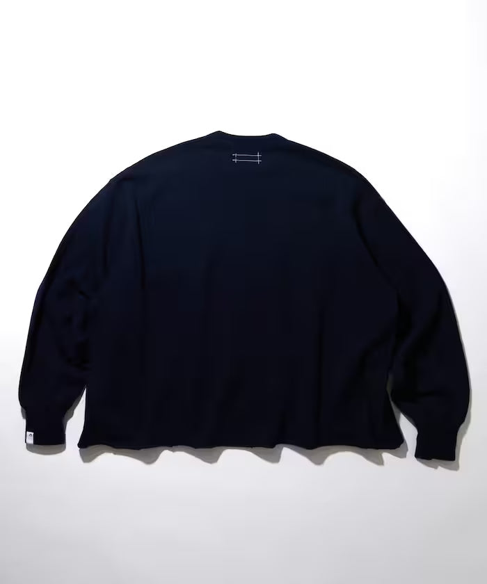 CAHLUMN Wool Cotton Loop Back Sweatshirt