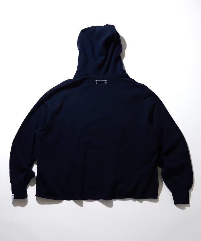 CAHLUMN Wool Cotton Loop Back Sweat Hoodie