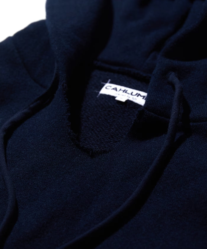 CAHLUMN Wool Cotton Loop Back Sweat Hoodie