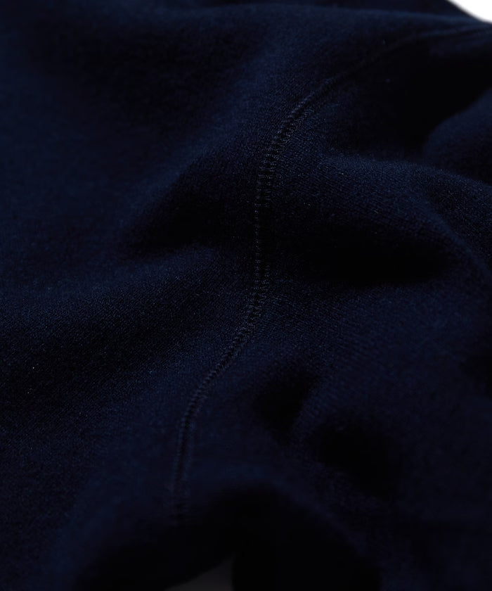 CAHLUMN Wool Cotton Loop Back Sweat Hoodie