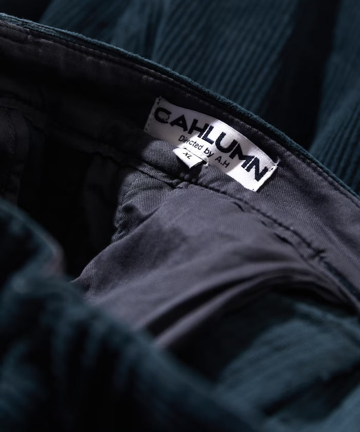CAHLUMN Draw Cord Classic Corduroy Pant
