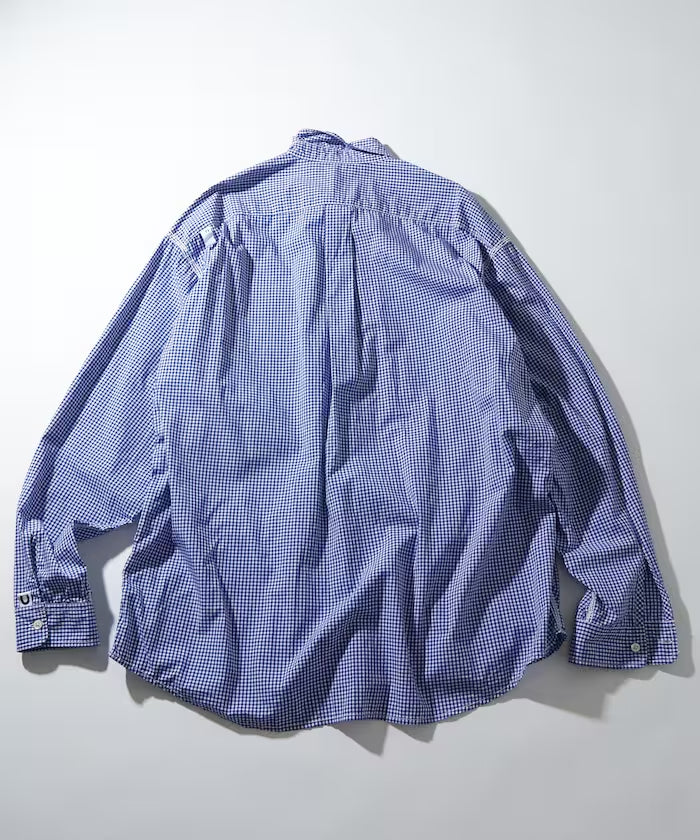 CAHLUMN Magazine Pocket Chain Stitch Shirt