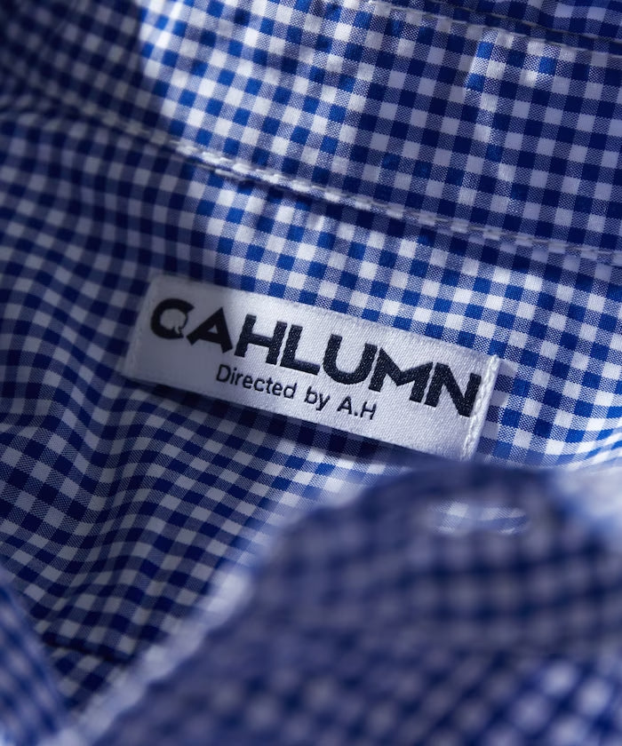 CAHLUMN Magazine Pocket Chain Stitch Shirt