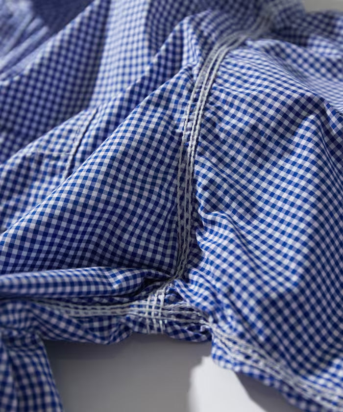 CAHLUMN Magazine Pocket Chain Stitch Shirt