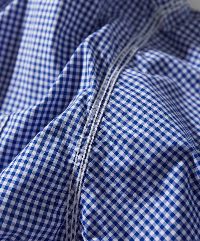 CAHLUMN Magazine Pocket Chain Stitch Shirt