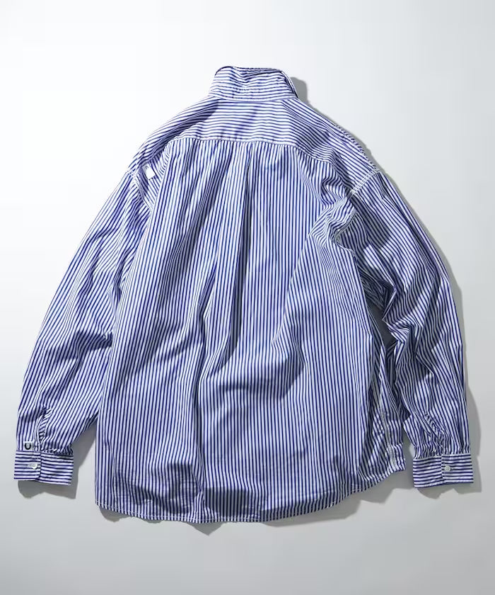 CAHLUMN Magazine Pocket Chain Stitch Shirt