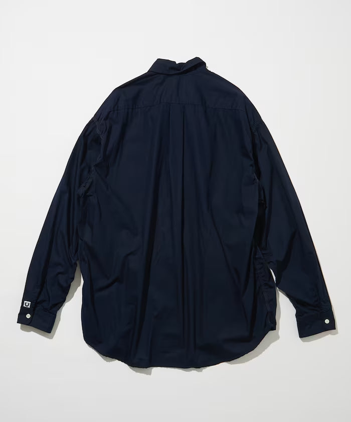 CAHLUMN Magazine Pocket Chain Stitch Shirt