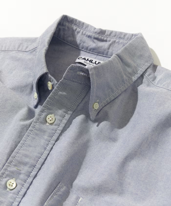 CAHLUMN Magazine Pocket Oxford B.D Shirt