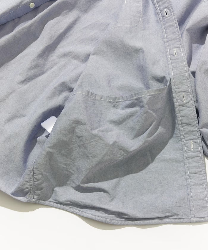 CAHLUMN Magazine Pocket Oxford B.D Shirt