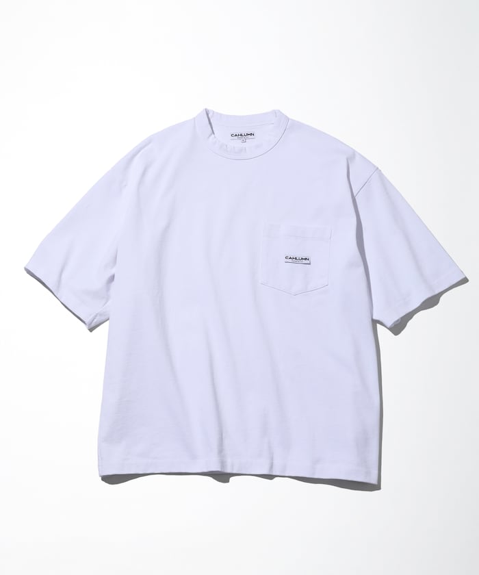 CAHLUMN Heavy Weight Jersey Pocket T-Shirt