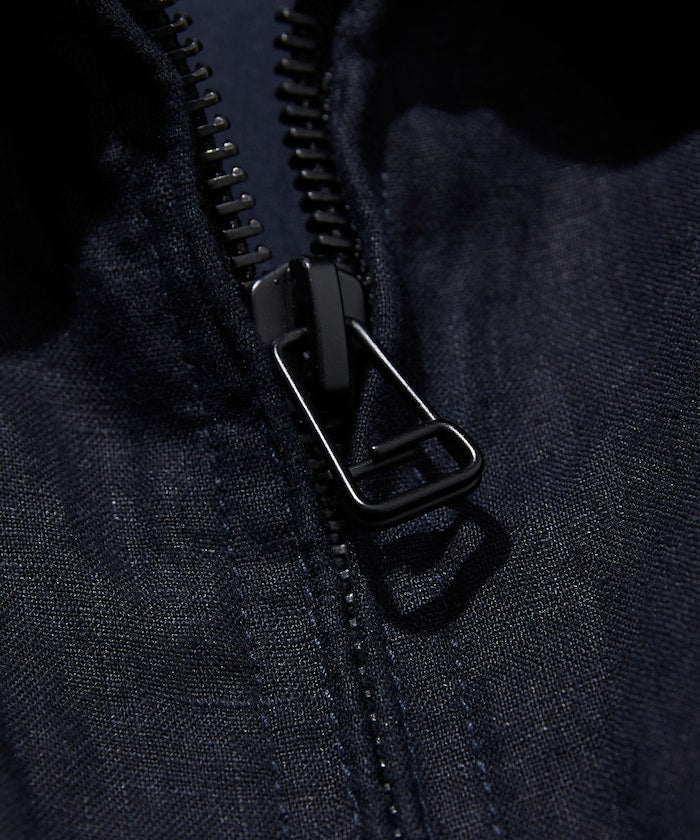 CAHLUMN Linen Heli Crew Jacket