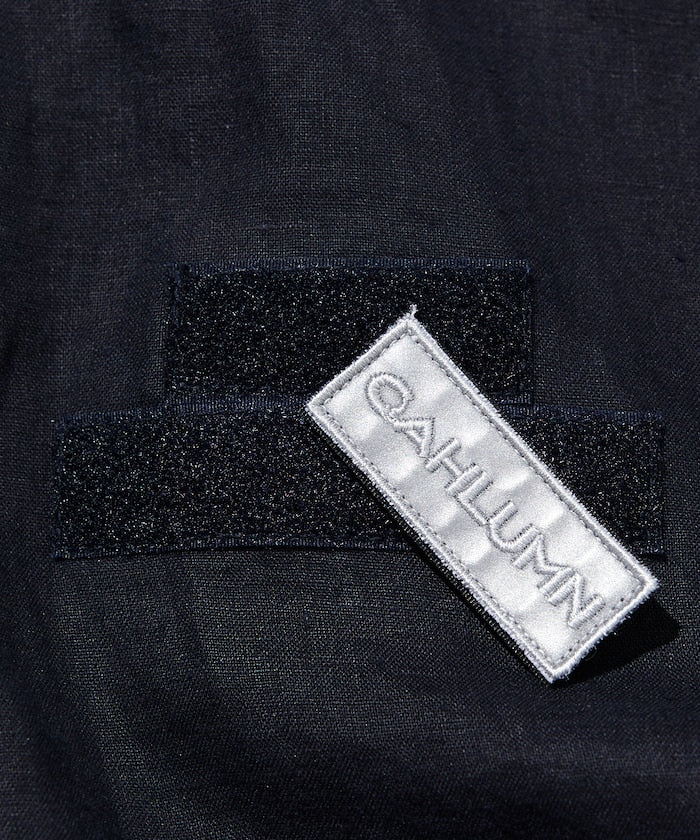 CAHLUMN Linen Heli Crew Jacket