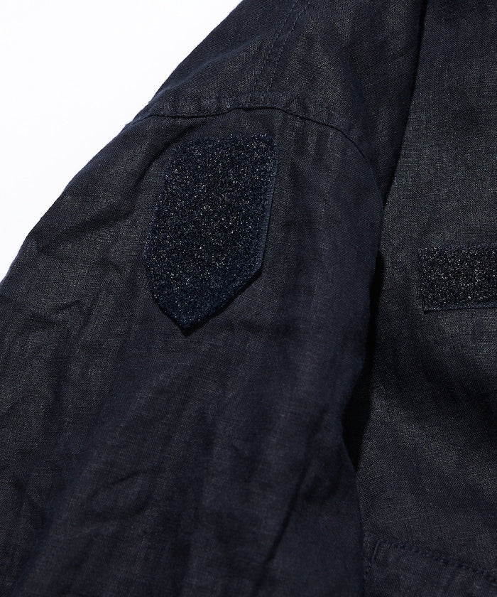 CAHLUMN Linen Heli Crew Jacket