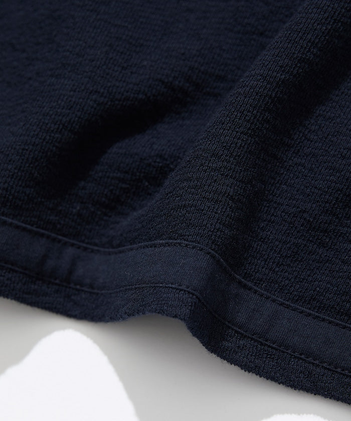 CAHLUMN Boat Neck French Terry T-Shirt