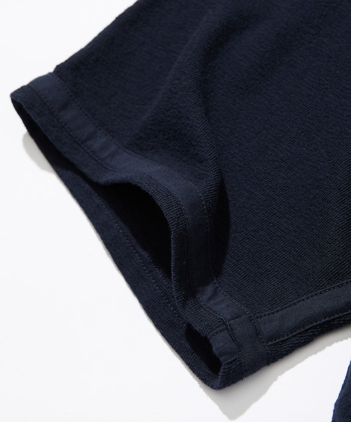 CAHLUMN Boat Neck French Terry T-Shirt