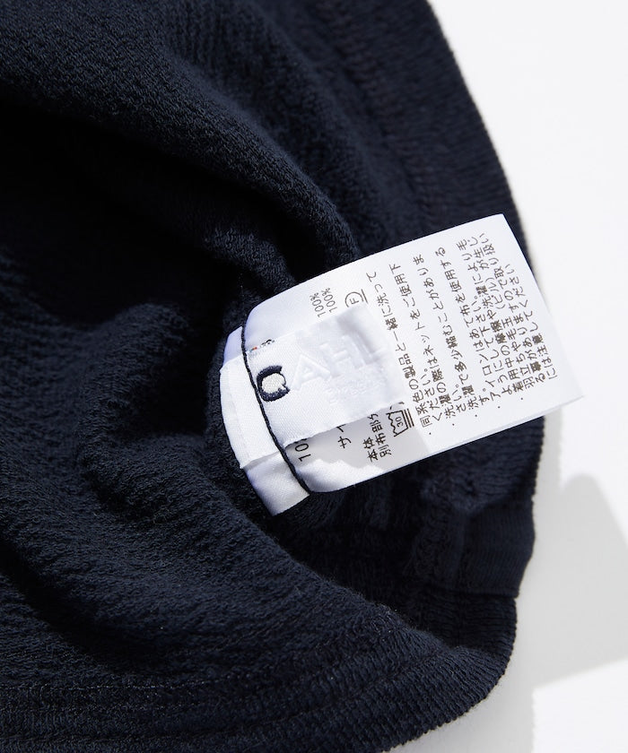 CAHLUMN Boat Neck French Terry T-Shirt