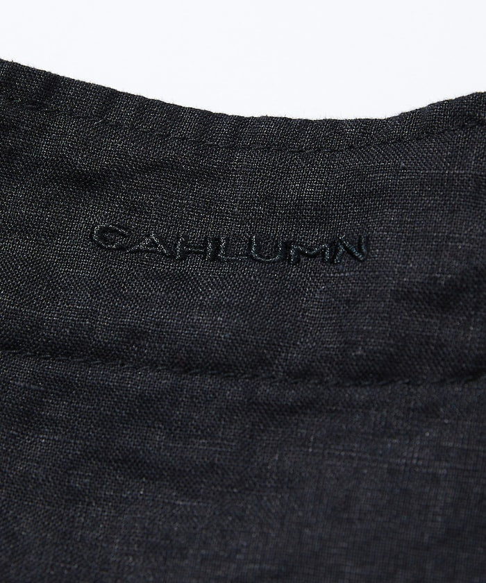 CAHLUMN Linen Baseball Shirt