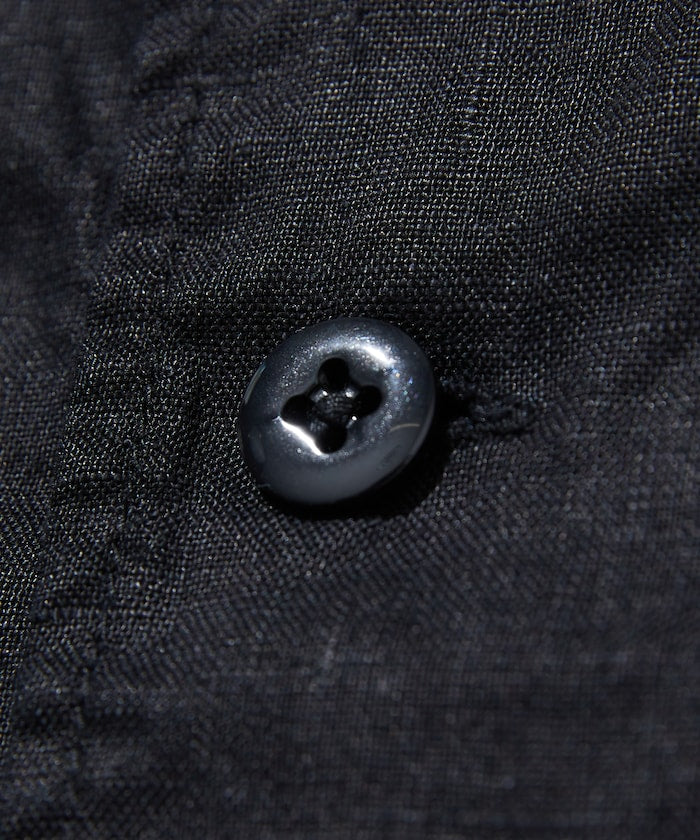 CAHLUMN Linen Baseball Shirt