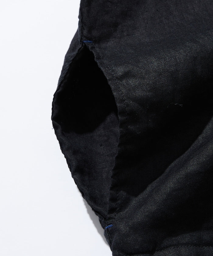 CAHLUMN Linen Baseball Shirt