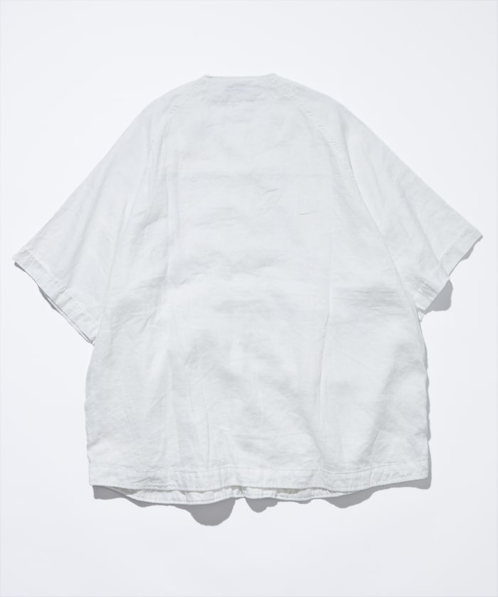 CAHLUMN Linen Baseball Shirt