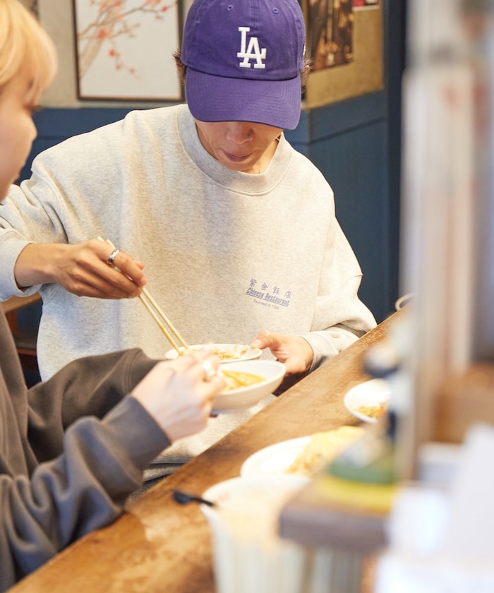 紫金飯店×FREAK'S STORE Special Back Print Crew Neck Sweatshirt TIGER