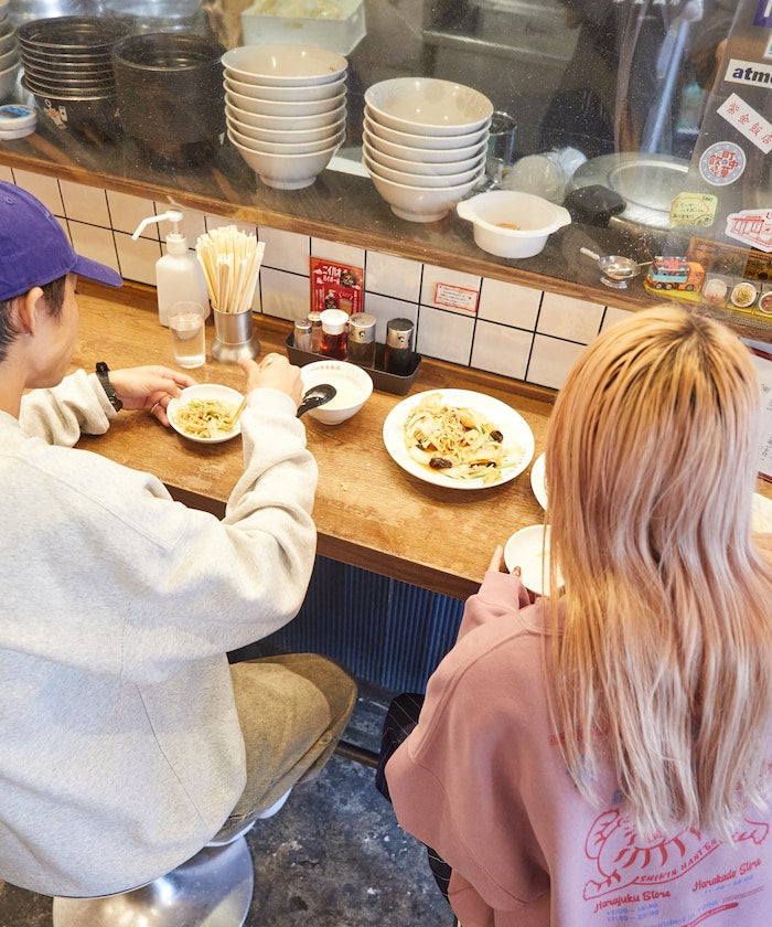 紫金飯店×FREAK'S STORE Special Back Print Crew Neck Sweatshirt TIGER