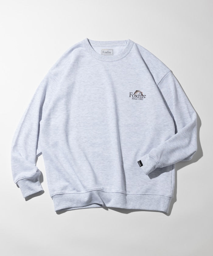 Foxfire Custom Foxfire Catalogue Trout Back Print Crew Neck Sweatshirt