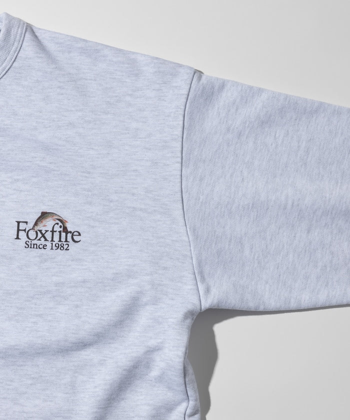 Foxfire Custom Foxfire Catalogue Trout Back Print Crew Neck Sweatshirt