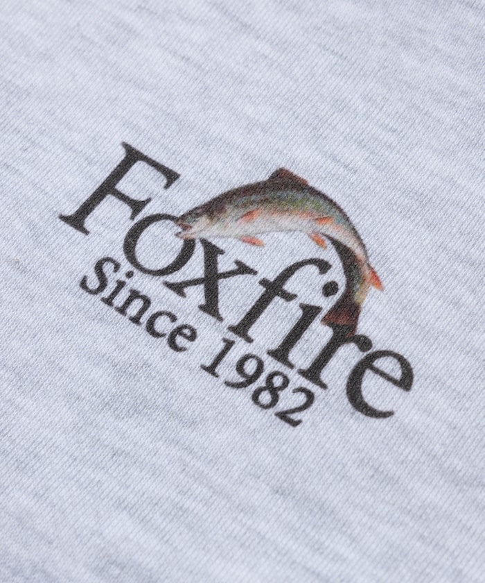 Foxfire Custom Foxfire Catalogue Trout Back Print Crew Neck Sweatshirt