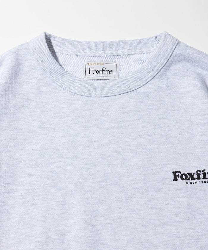 Foxfire Custom Foxfire Bear Back Print Crew Neck Sweatshirt