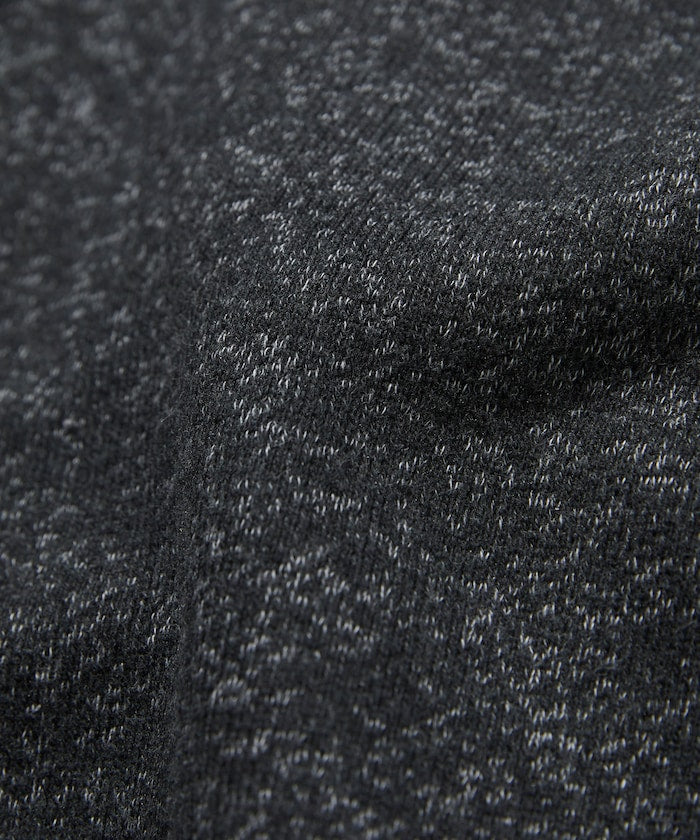 CAHLUMN Merino Wool＋Cotton Loop Back heather Sweatshirt