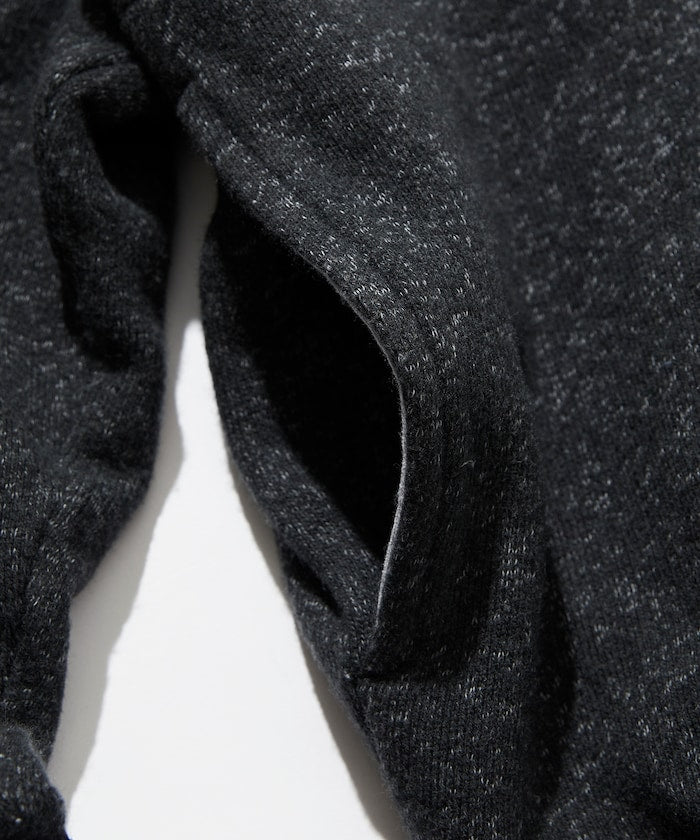 CAHLUMN Merino Wool＋Cotton Loop Back heather Sweatshirt