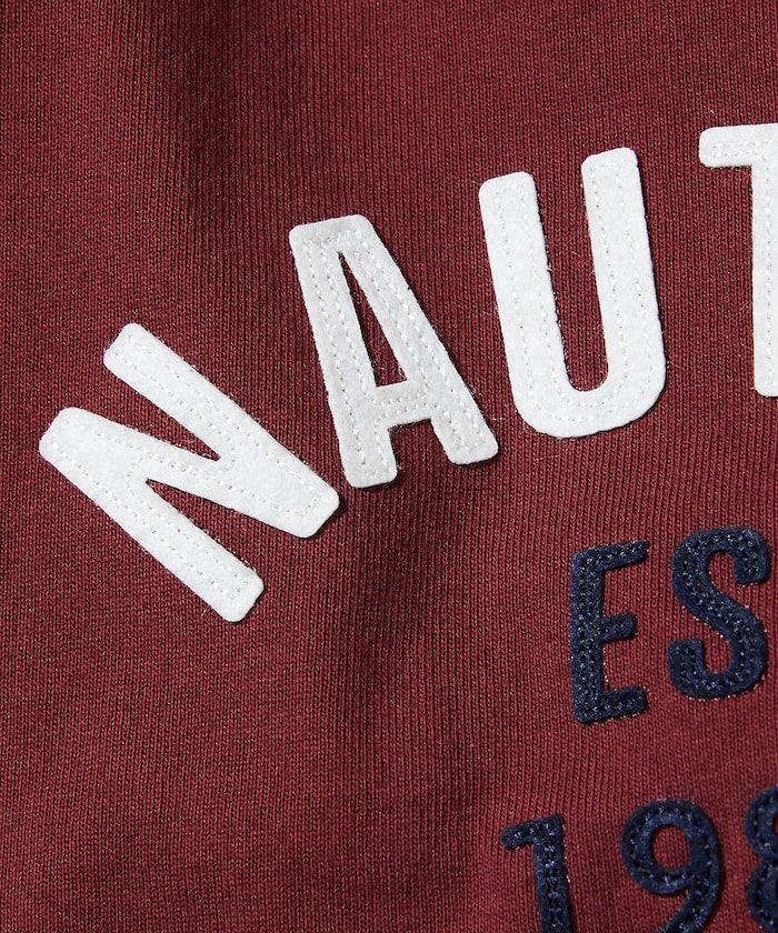NAUTICA JAPAN Felt Patch Arch Logo S/S Tee