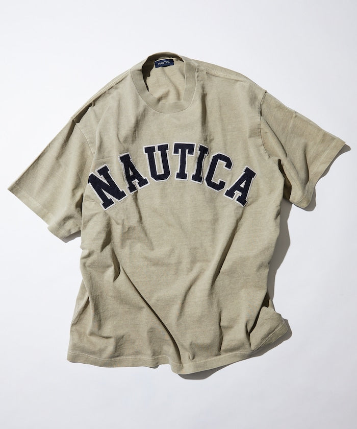 NAUTICA JAPAN Pigment Dyed Arch Logo S/S Tee