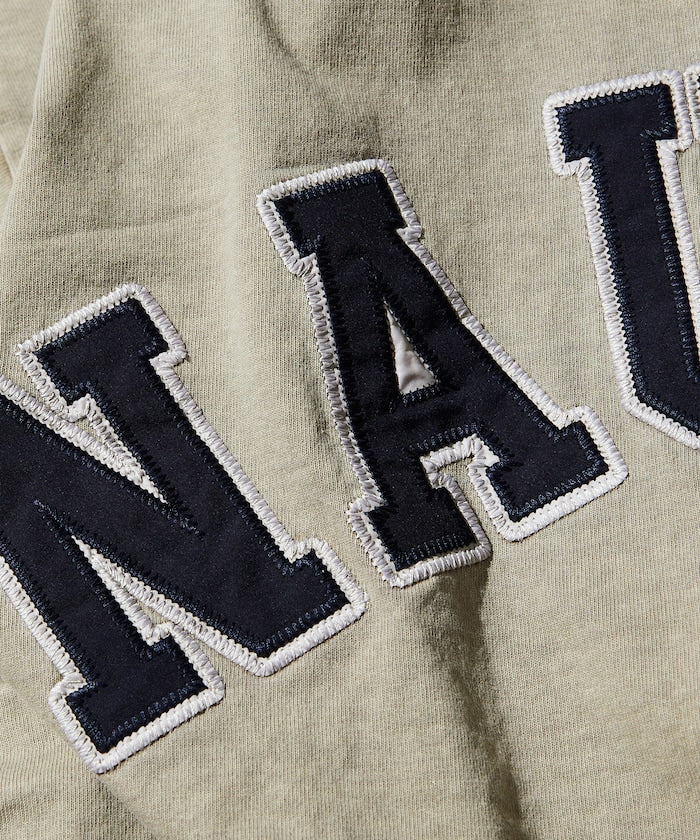 NAUTICA JAPAN Pigment Dyed Arch Logo S/S Tee