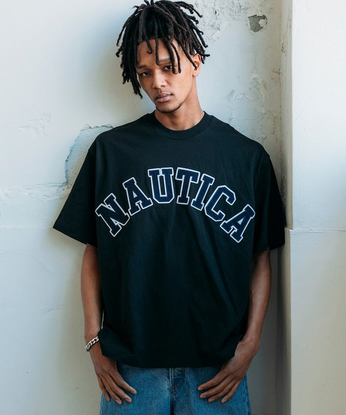 NAUTICA JAPAN Arch Logo S/S Tee