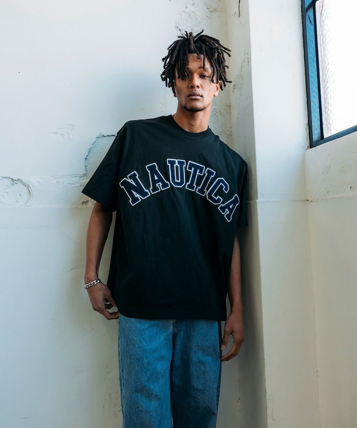 NAUTICA JAPAN Arch Logo S/S Tee