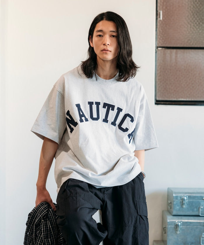 NAUTICA JAPAN Arch Logo S/S Tee