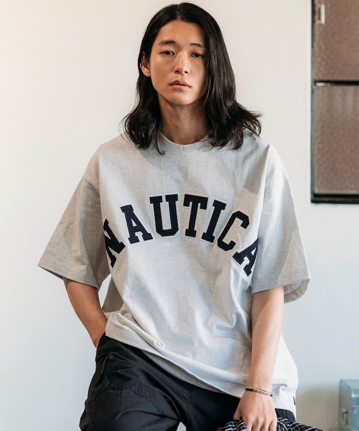 NAUTICA JAPAN Arch Logo S/S Tee